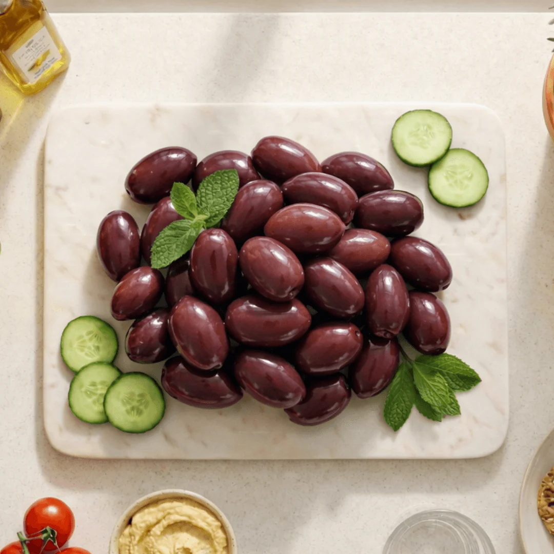 Amfissa Black Olives – hand-picked | Perfect for salads, mezze & Greek dishes (3x250g) - Image 3