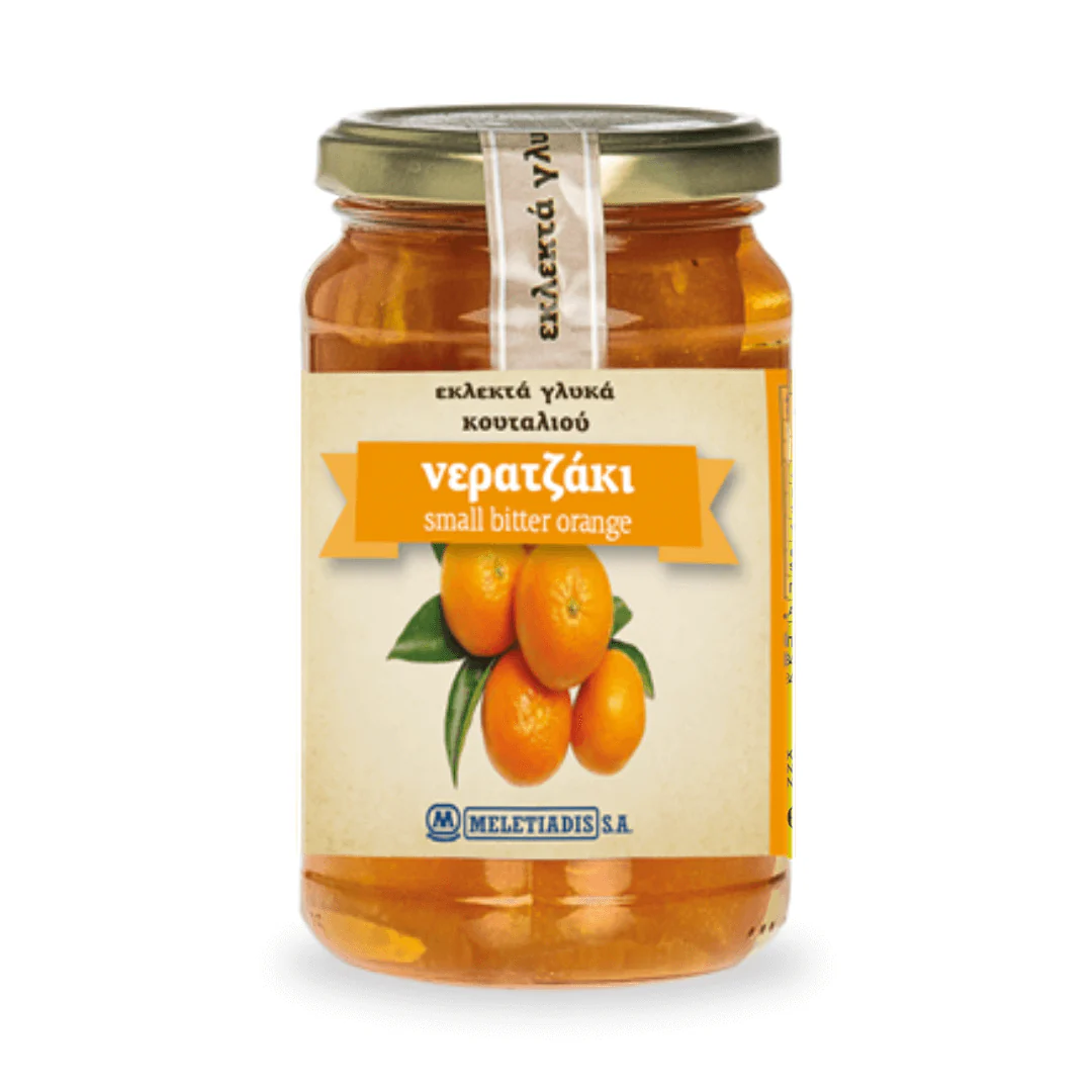 Bitter Orange (Neratzi) spoon sweet - 454g - Image 2