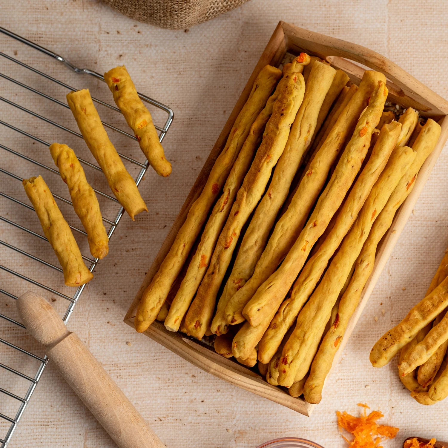 Carrot Breadsticks - 500g - Image 4