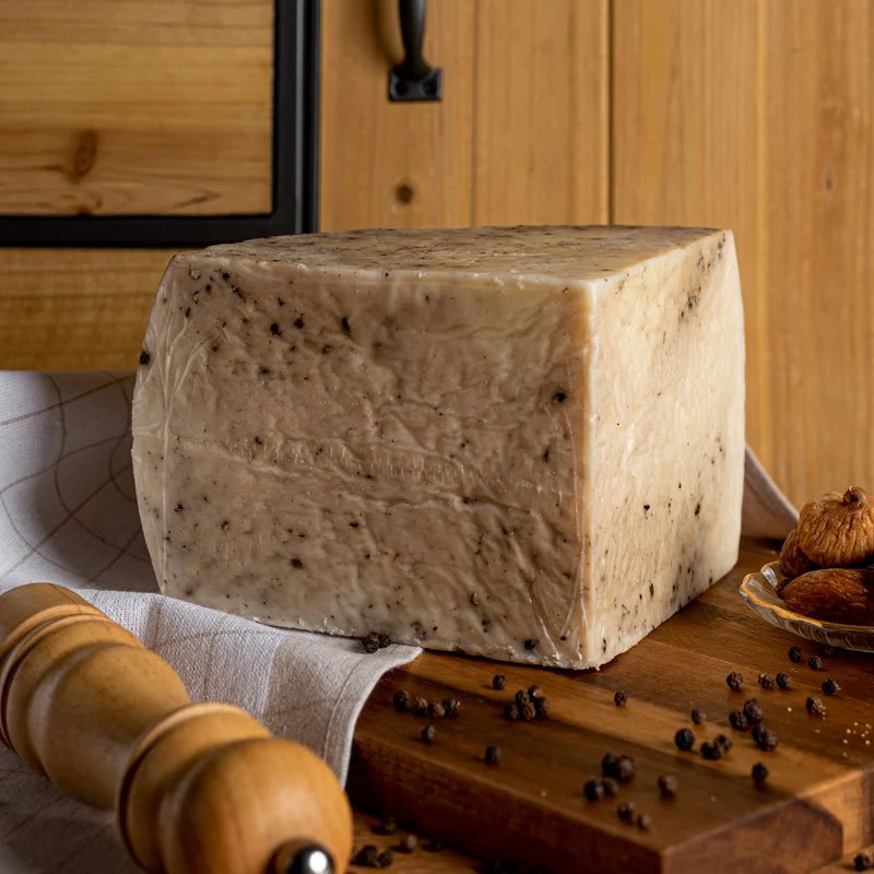 Cretan Graviera with Three Peppers – 3-Month Aged Sheep & Goat Cheese from Crete (200g) - Image 6