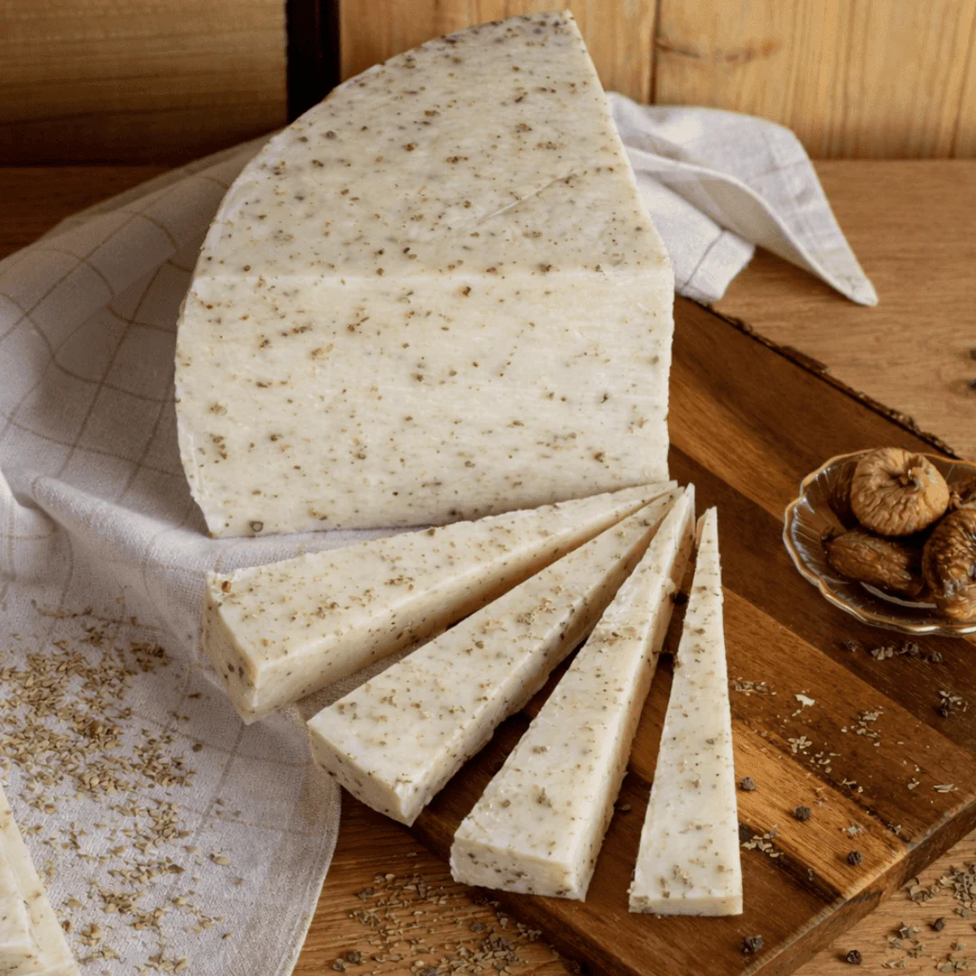 Cretan Graviera with Oregano – The Cretan Cheese for Burgers, Pizza & Grilling (200g) - Image 3