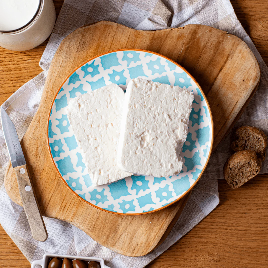 PDO Feta from Lesvos in Brine – Authentic Greek Speciality in 150g Freshness-Sealed Portions (1kg) - Image 3