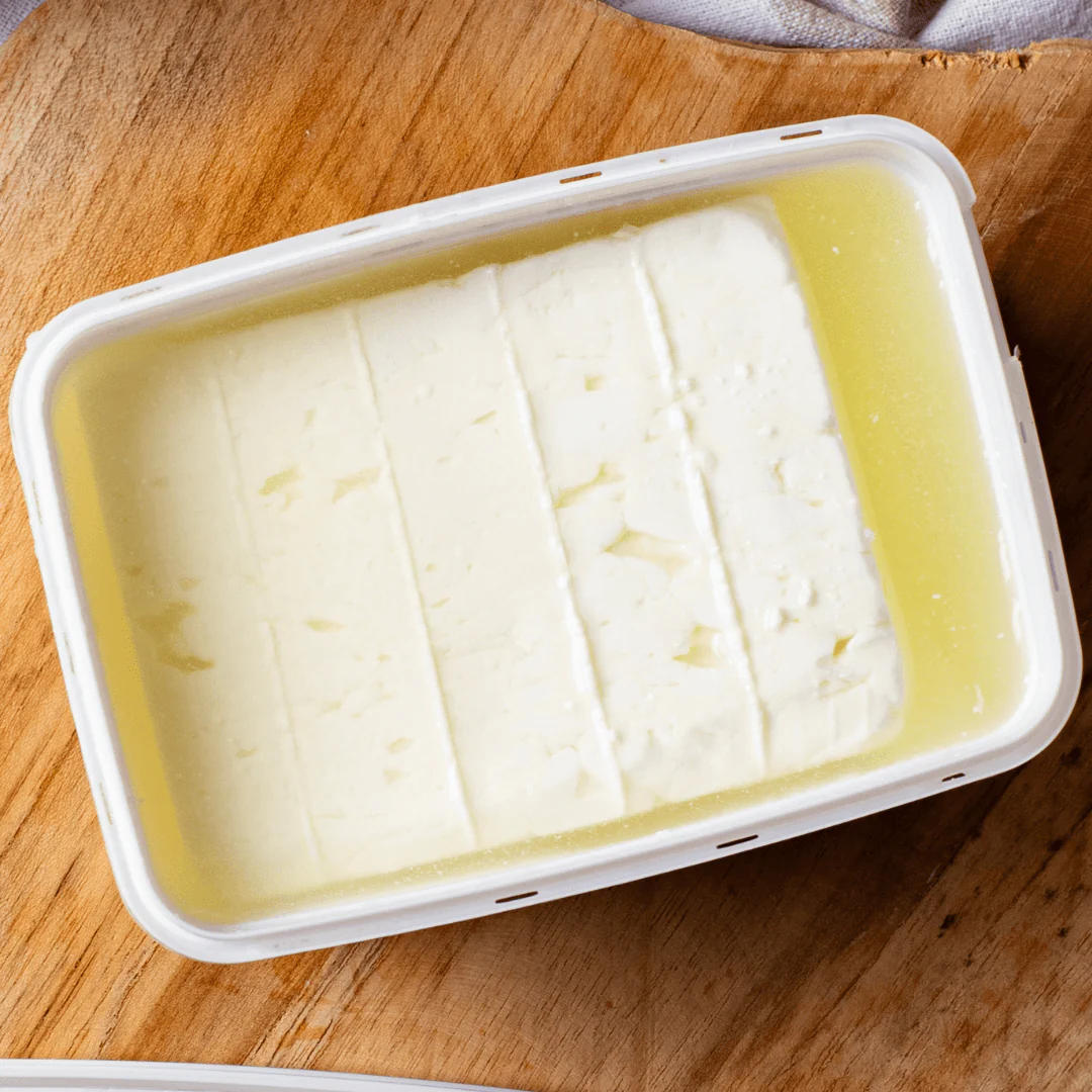 PDO Feta from Lesvos in Brine – Authentic Greek Speciality in 150g Freshness-Sealed Portions (1kg) - Image 2
