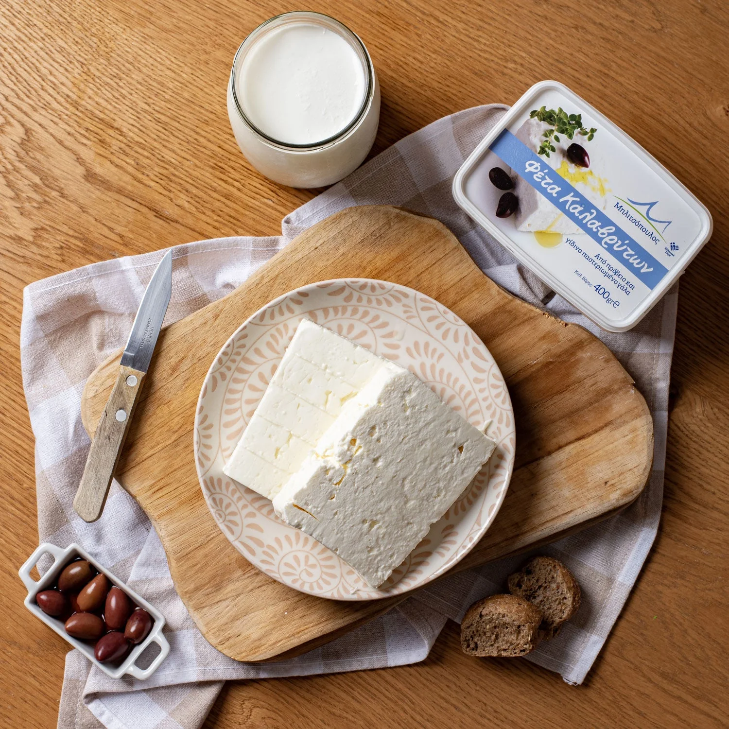 Feta PDO Kalavryta in Brine 400g – Artisanal Mountain Cut (2x200g) - Image 5