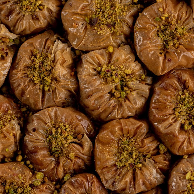 Aegina Pistachio Folies – 20 Honey-Soaked Phyllo Nests (800g) - Image 3