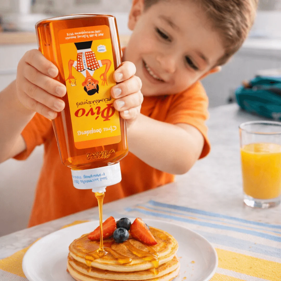 Attiki Fino Greek Forest Honey – smooth everyday honey in squeeze tubes | 4×470g - Image 4