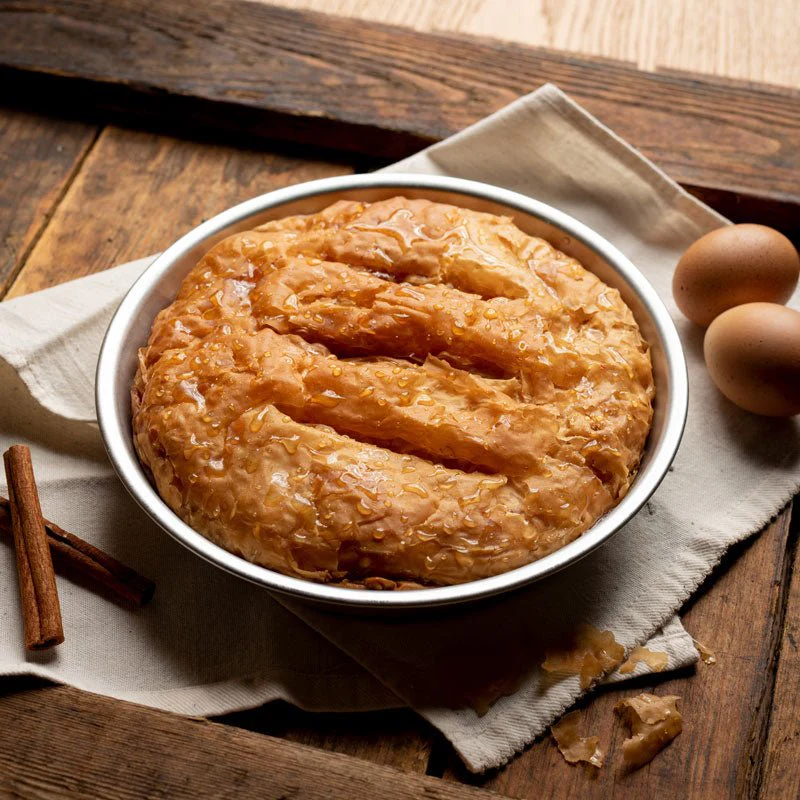 Traditional Galaktoboureko – Custard Phyllo Pie (approx. 1200g) - Image 3