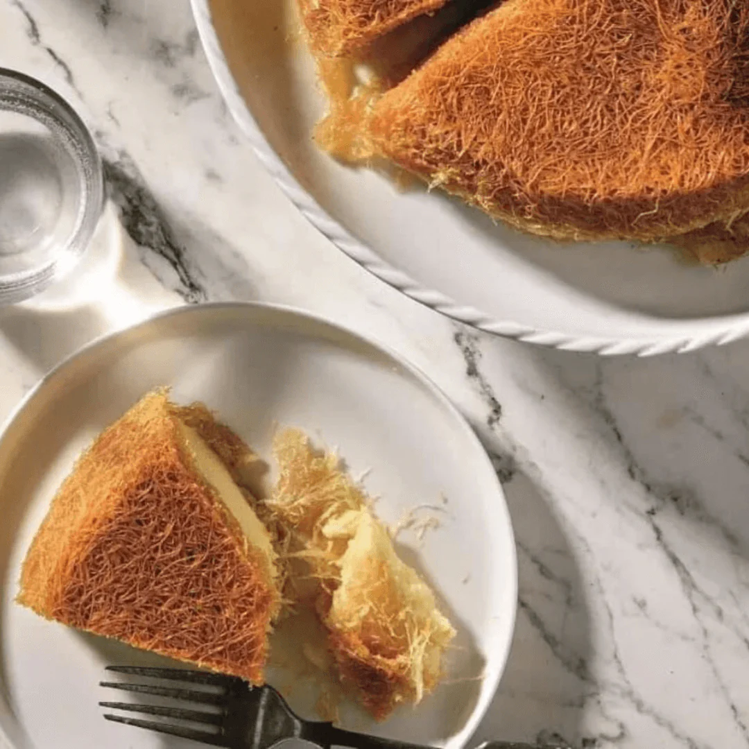 Galaktoboureko Kataifi Royale – Handmade Custard Kataifi Cake (1200g) - Image 3