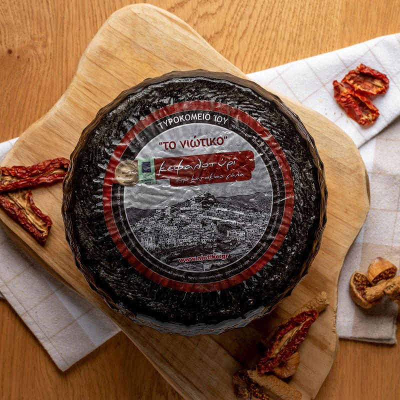 Goat Kefalotyri from Ios – Intense Aged Greek Cheese for White Wine & Pasta | 200g - Image 5