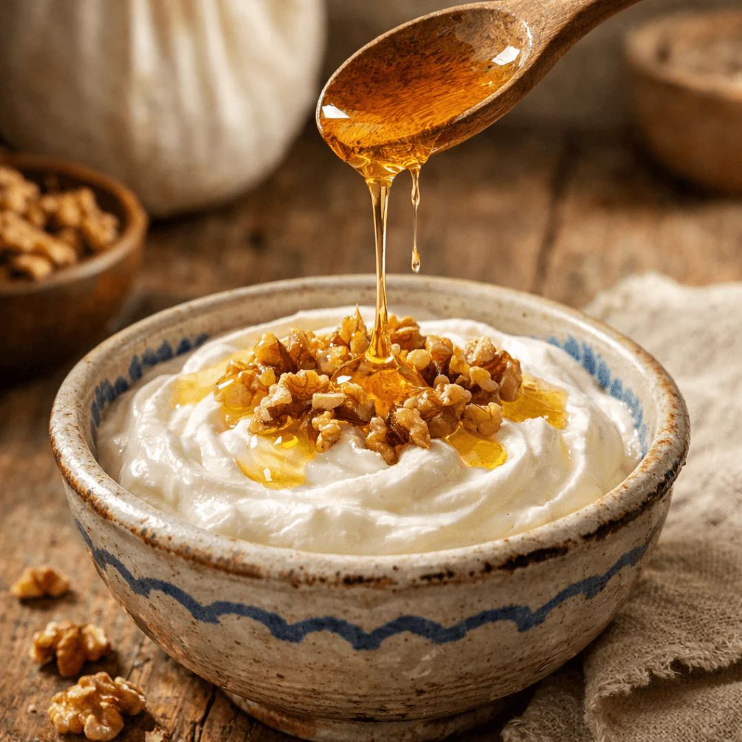 Organic Goat “Tsantilas” Strained Greek Yogurt 9% – Creamy, High in Protein (3x180g) - Image 3