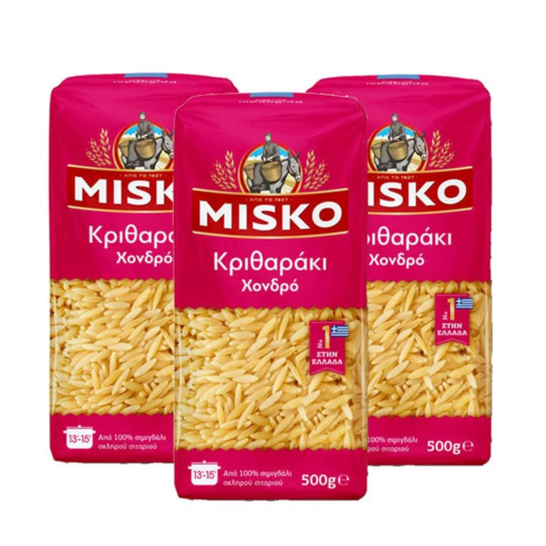 Kritharaki large Misko - 3x500g - Image 2
