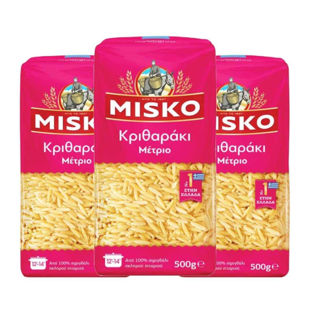 Kritharaki medium Misko - 3x500g - Image 2
