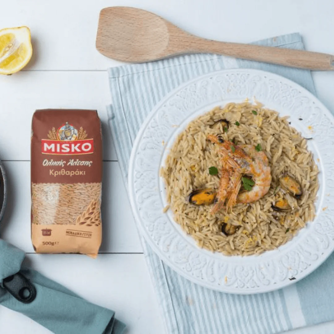 Kritharaki whole grain Misko - 3x500g - Image 3