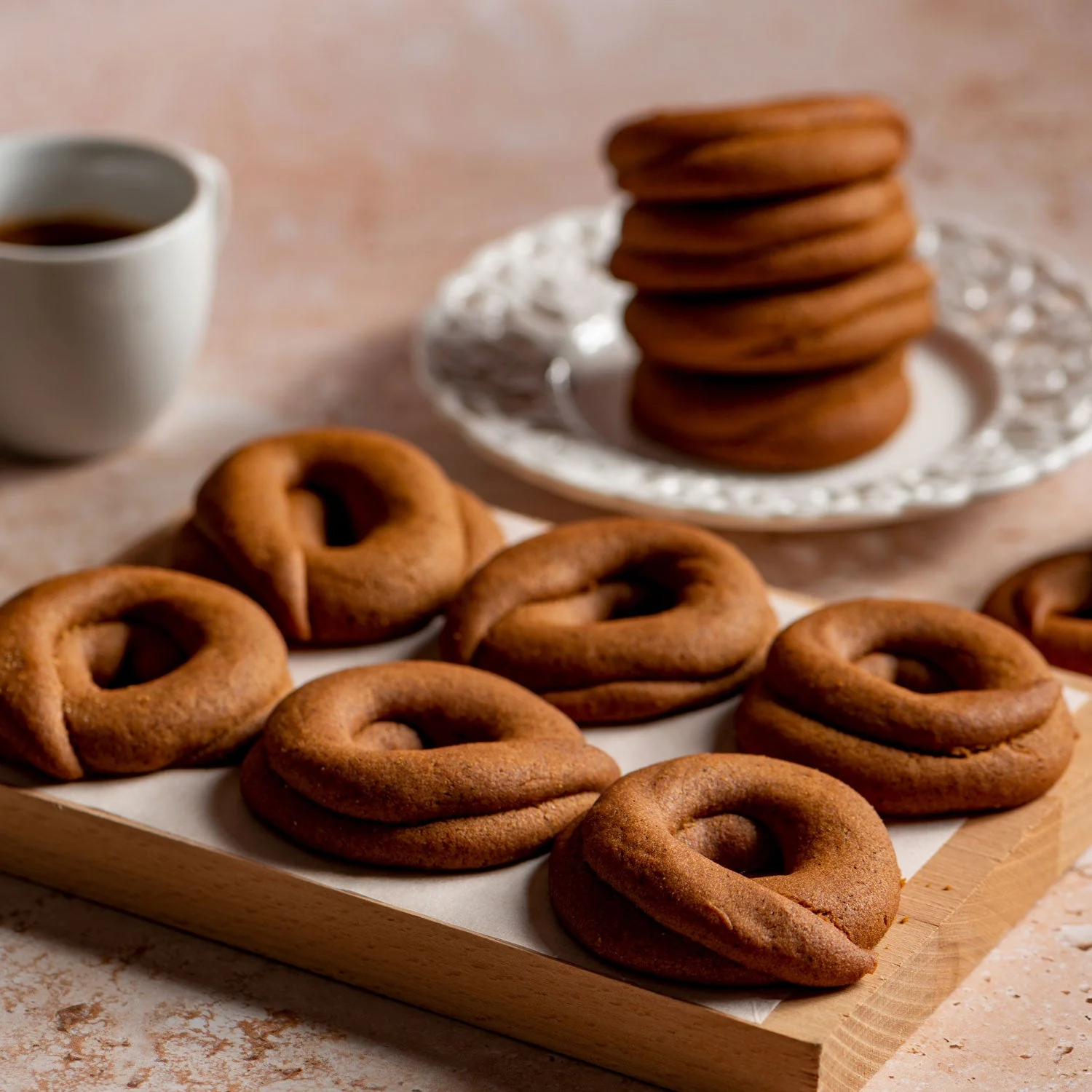 Traditional Greek Moustokouloura – Grape Must Cookies (No Added Sugar) – 500g - Image 3