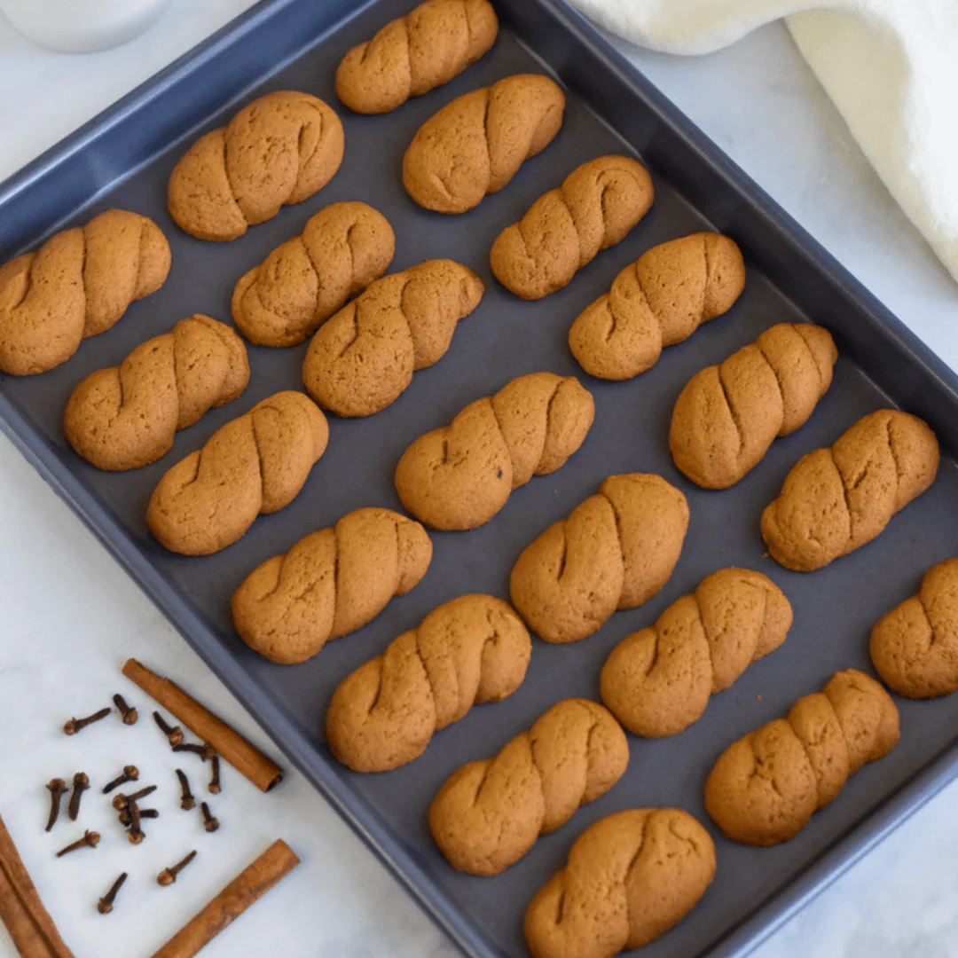 Braided Moustokouloura Biscuits (No Added Sugar) – Traditional Attica (500g) - Image 2