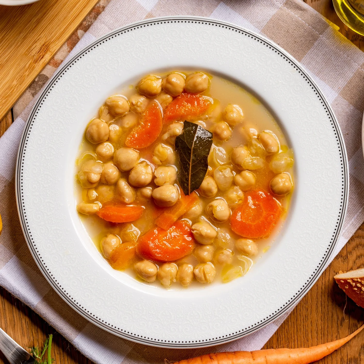 Organic Chickpeas beans - 400g - Image 2