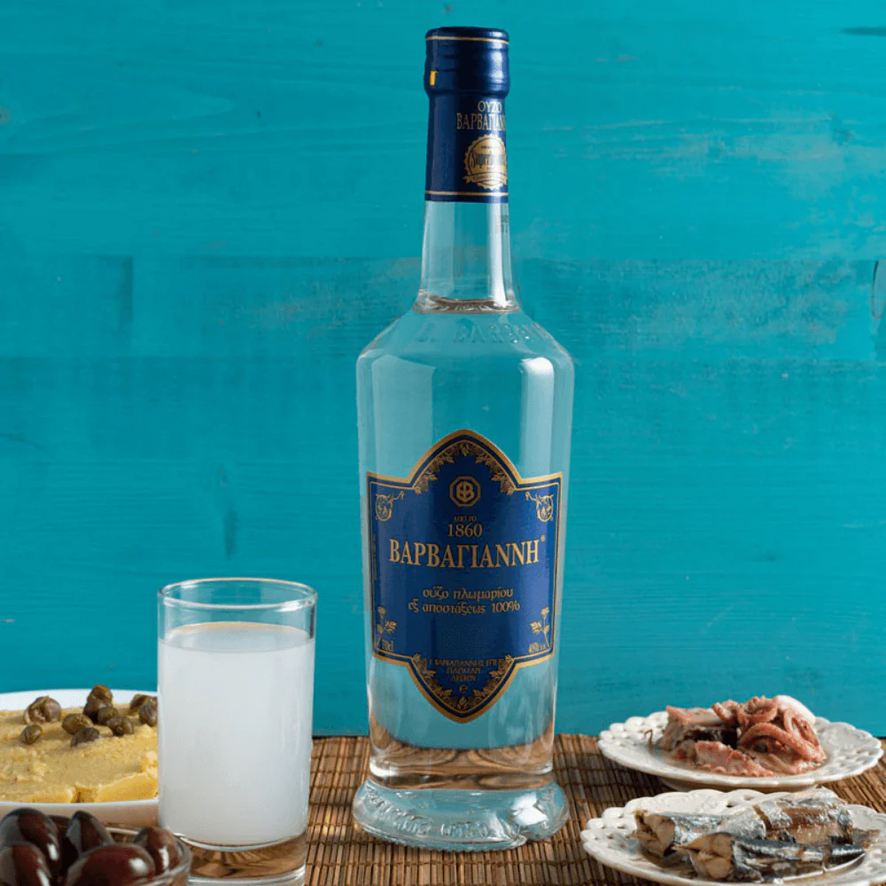 Ouzo Barbayanni Blue - 200ml - Image 2