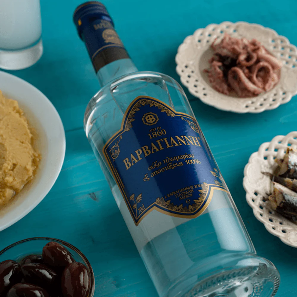 Ouzo Barbayanni Blue - 700ml - Image 4