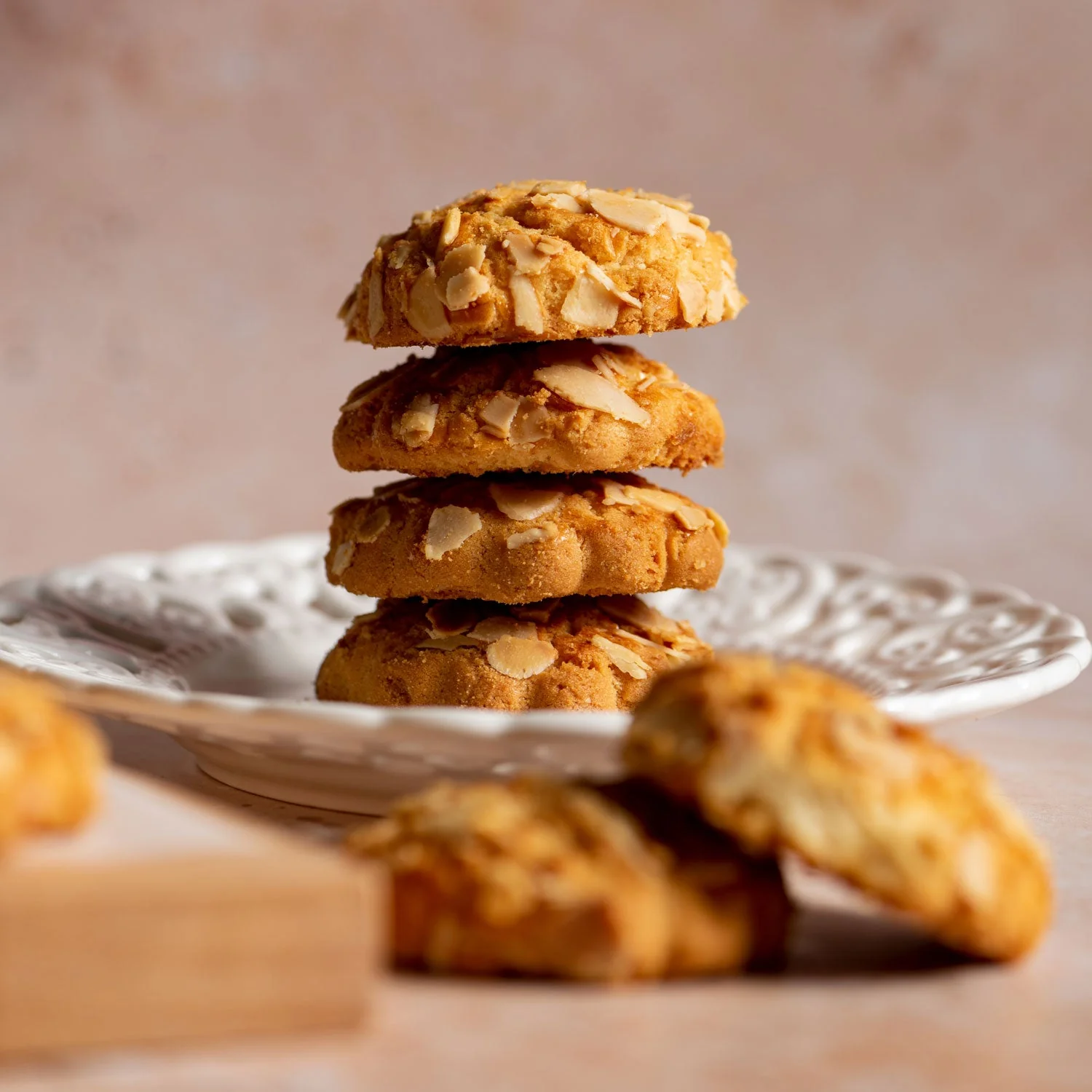 Pasta Flora Cookies with Almonds – Traditional Greek Recipe (500g) - Image 3