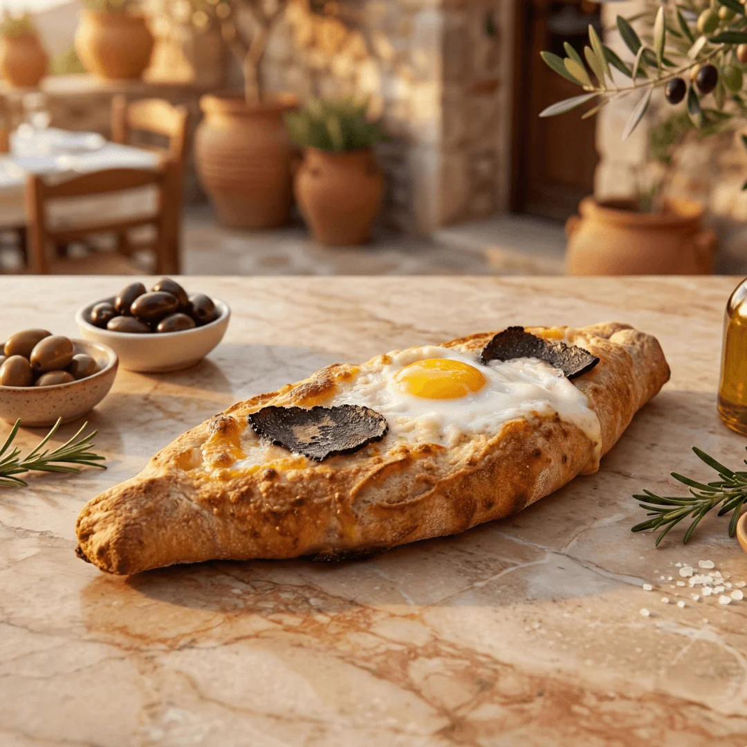 Traditional Greek Peinirli Pita Bread – Extra Long Oval Base (4× ~40cm) - Image 2
