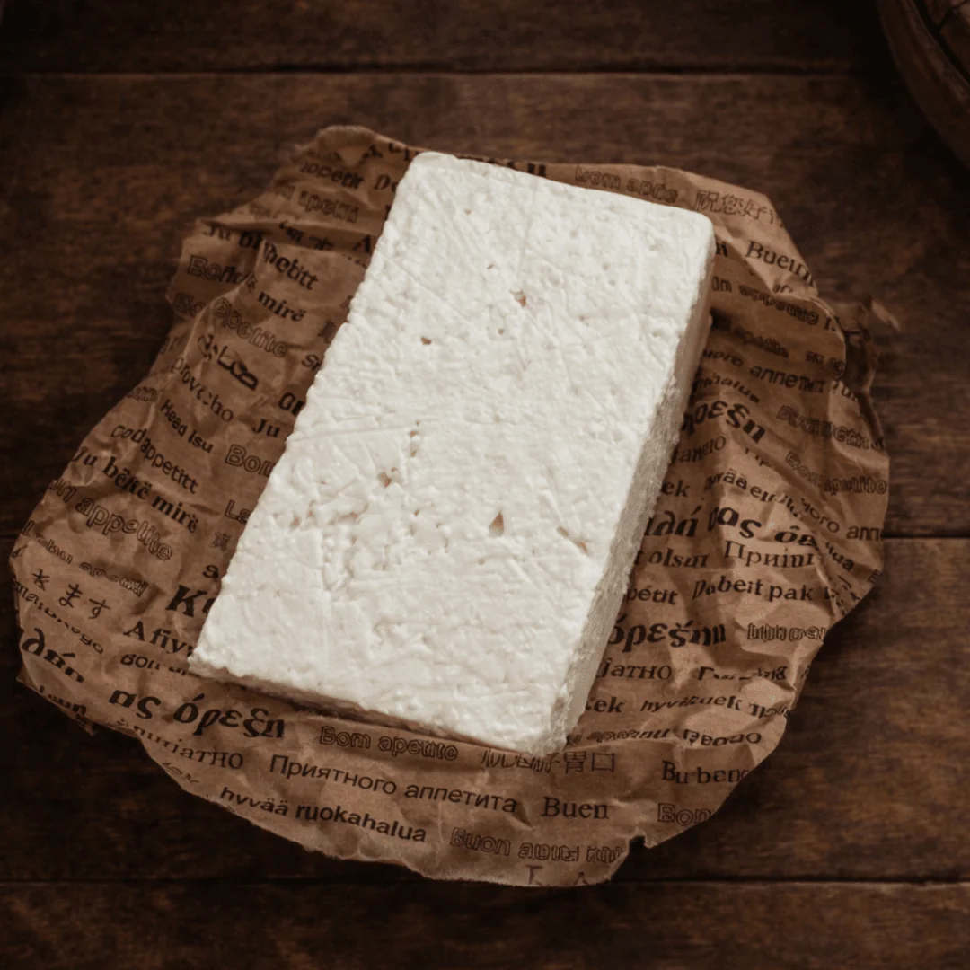 PDO Greek Barrel Feta “Arcadia Reserve” – Traditional Oak-Aged “Rich & Creamy” (≈370g) - Image 3