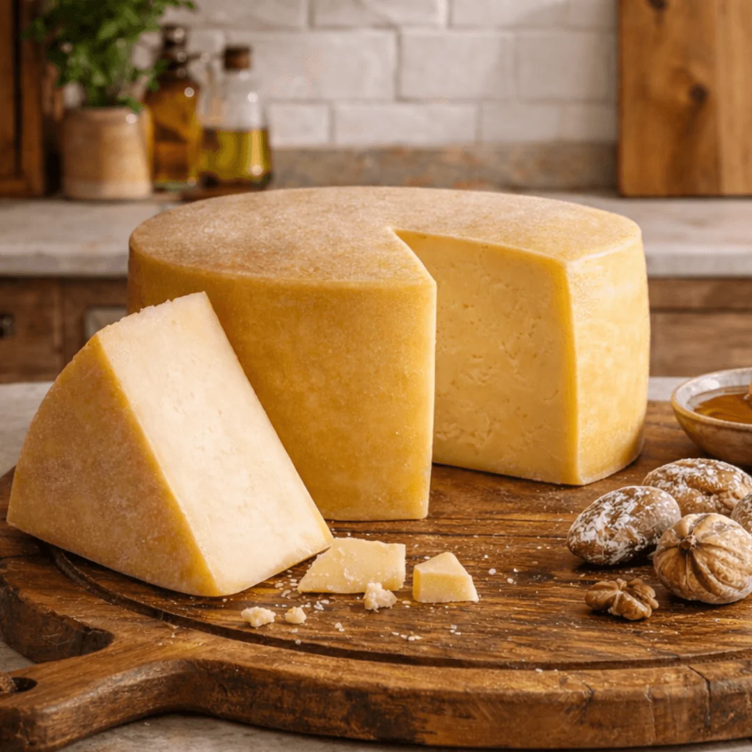 San Michali PDO Cheese from Syros – 250g | The “Parmesan of the Cyclades” for Gratin & Gourmet Boards - Image 3