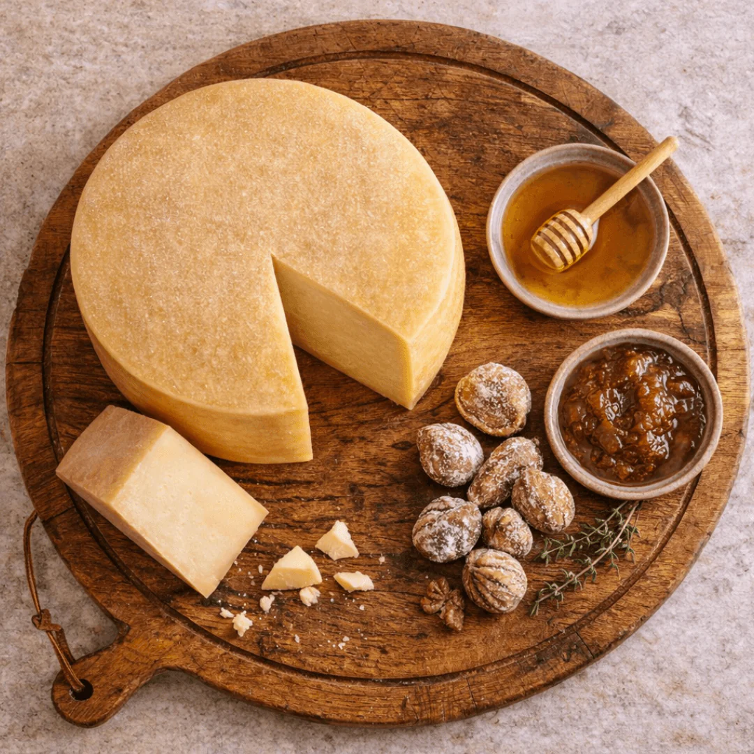 San Michali PDO Cheese from Syros – 250g | The “Parmesan of the Cyclades” for Gratin & Gourmet Boards - Image 4