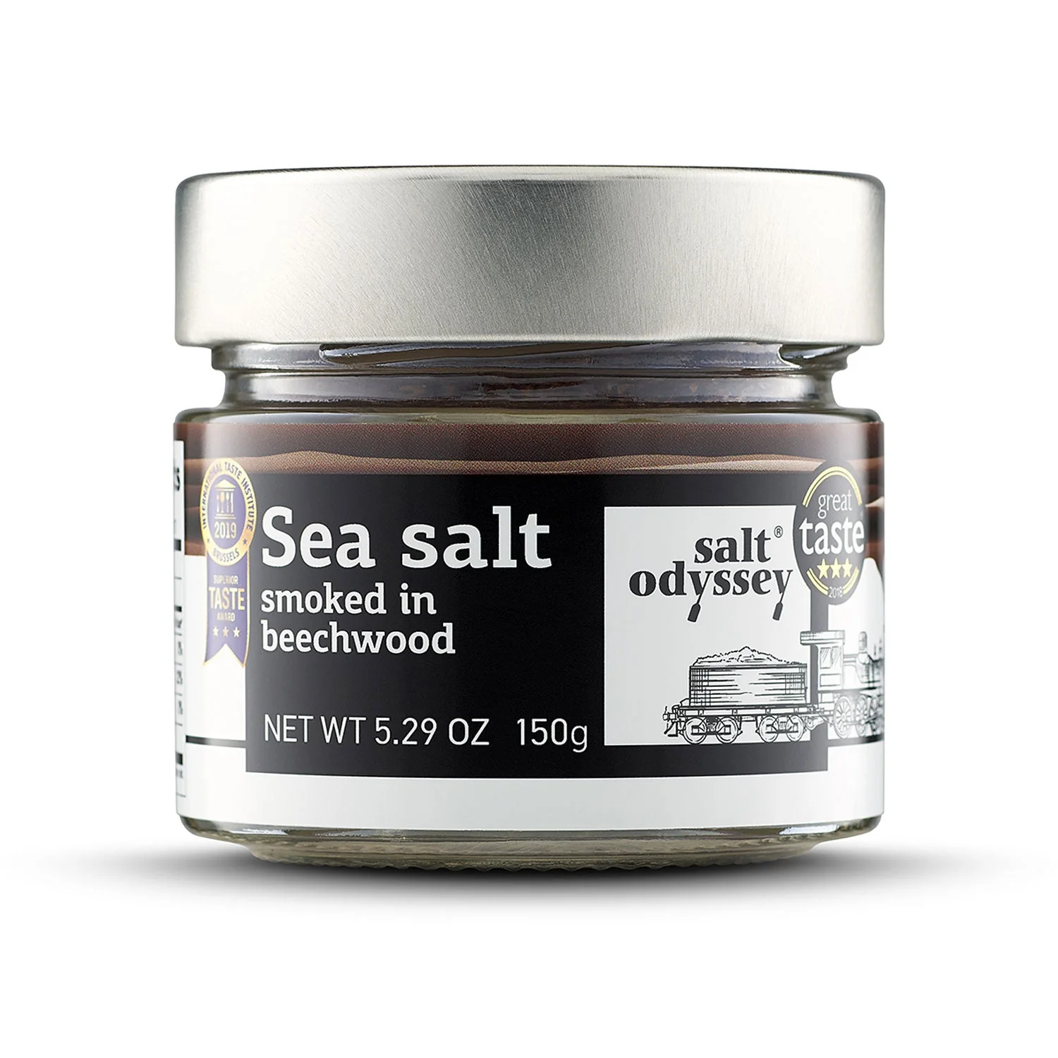 Smoked sea salt - 150g - Image 2
