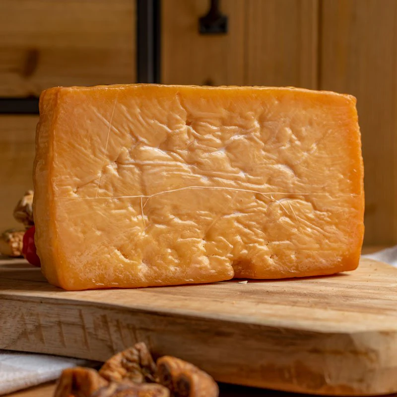 Smoked Graviera “Kapnisti” from Ios – Perfect for gourmet cheese boards | 200g - Image 3