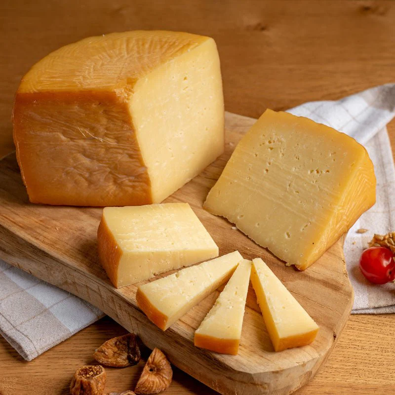 Smoked Graviera “Kapnisti” from Ios – Perfect for gourmet cheese boards | 200g - Image 6