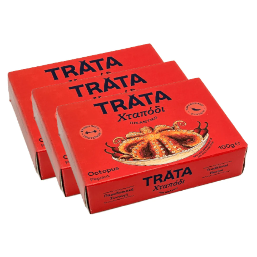 Spicy Octopus Meze – Premium Greek Appetiser (6×100g) - Image 2