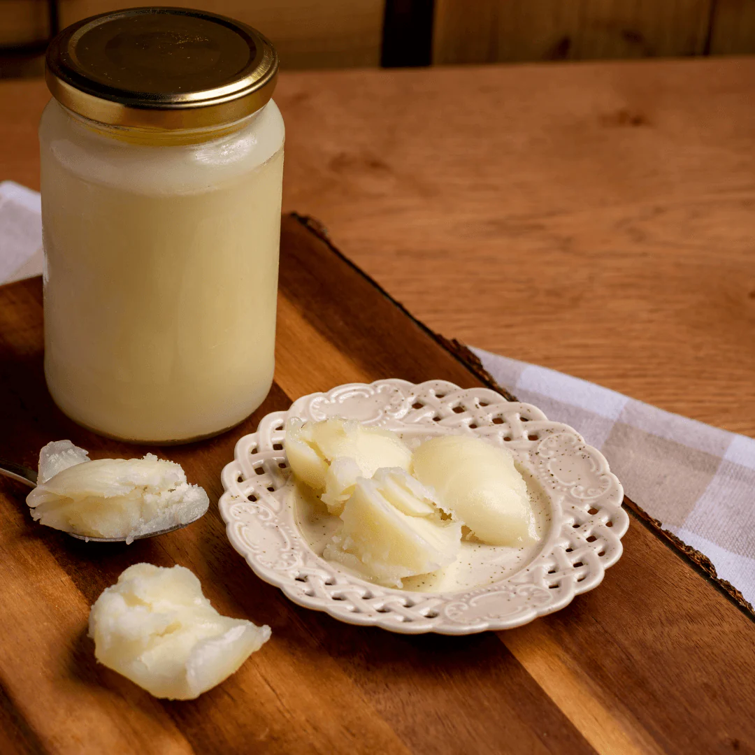 Cretan Stakovoutiro (Staka) – Traditional Butter-Cream for Gamopilafo & Authentic Greek Cooking | 300g Glass Jar - Image 4