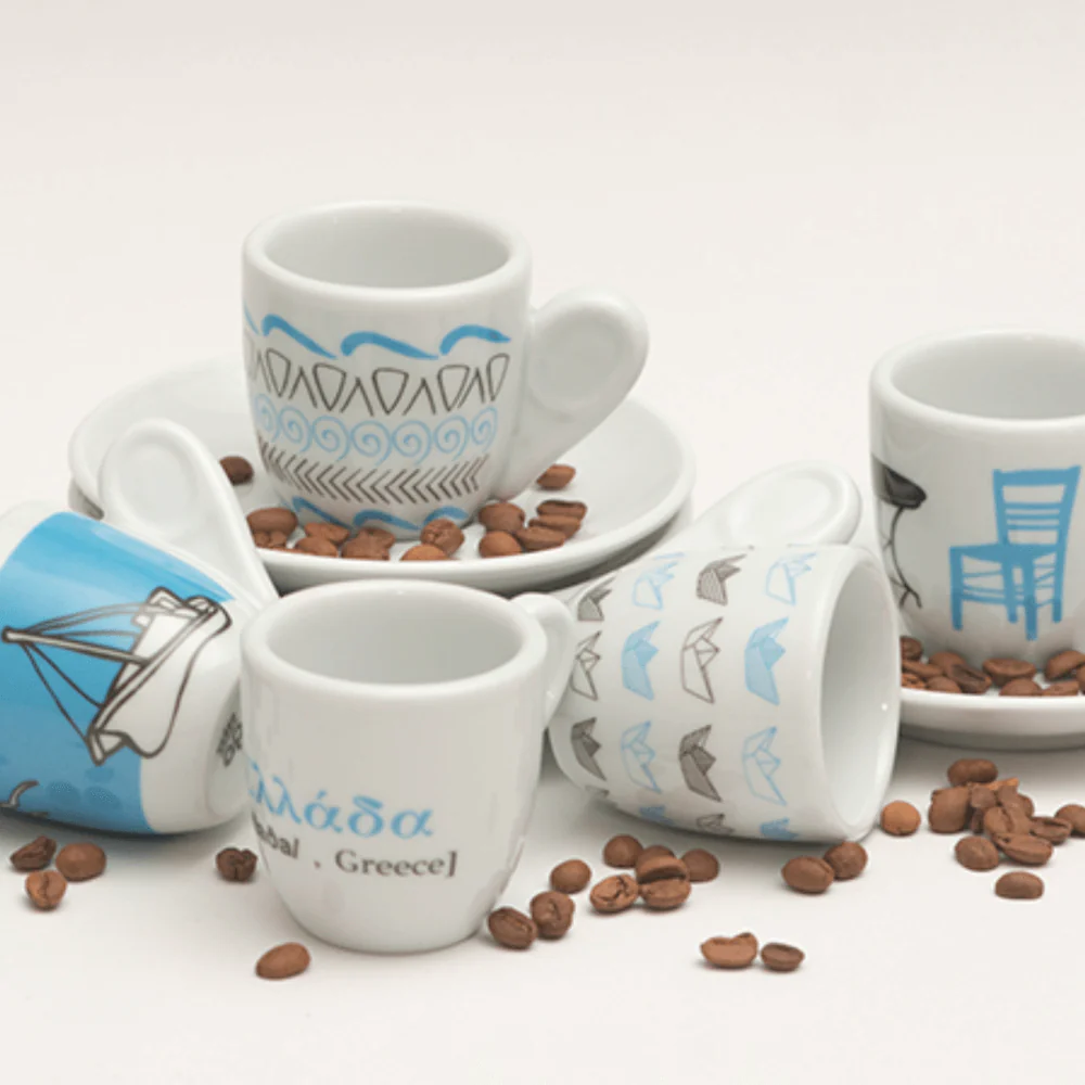 Espresso porcelain cup Kalimera - Image 2