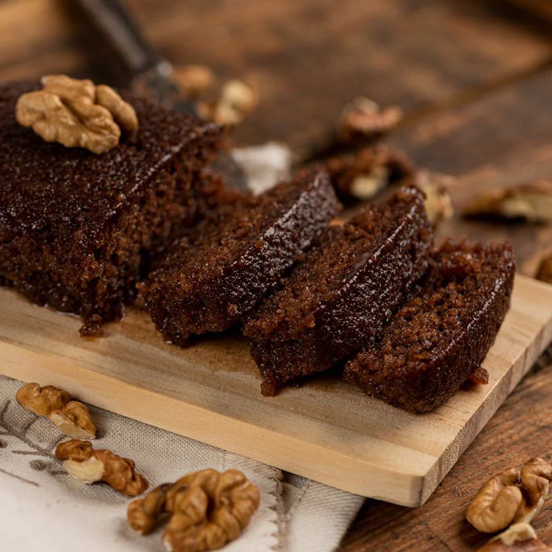 Traditional Athenian Karidopita – Walnut & Spiced Syrup Cake (1.2kg) - Image 3