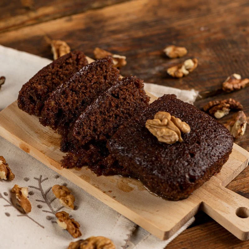 Traditional Athenian Karidopita – Walnut & Spiced Syrup Cake (1.2kg) - Image 5