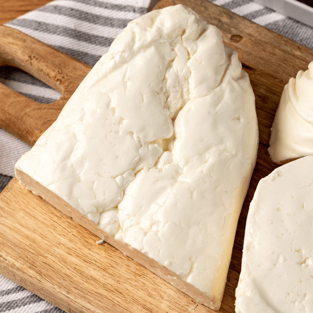 Tsantilas Goat Cheese of Epirus – Traditional Greek Brined Goat Cheese in Cloth Bag | Approx. 450g - Image 2