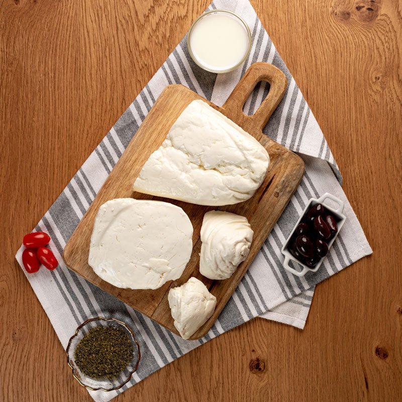 Tsantilas Goat Cheese of Epirus – Traditional Greek Brined Goat Cheese in Cloth Bag | Approx. 450g - Image 3