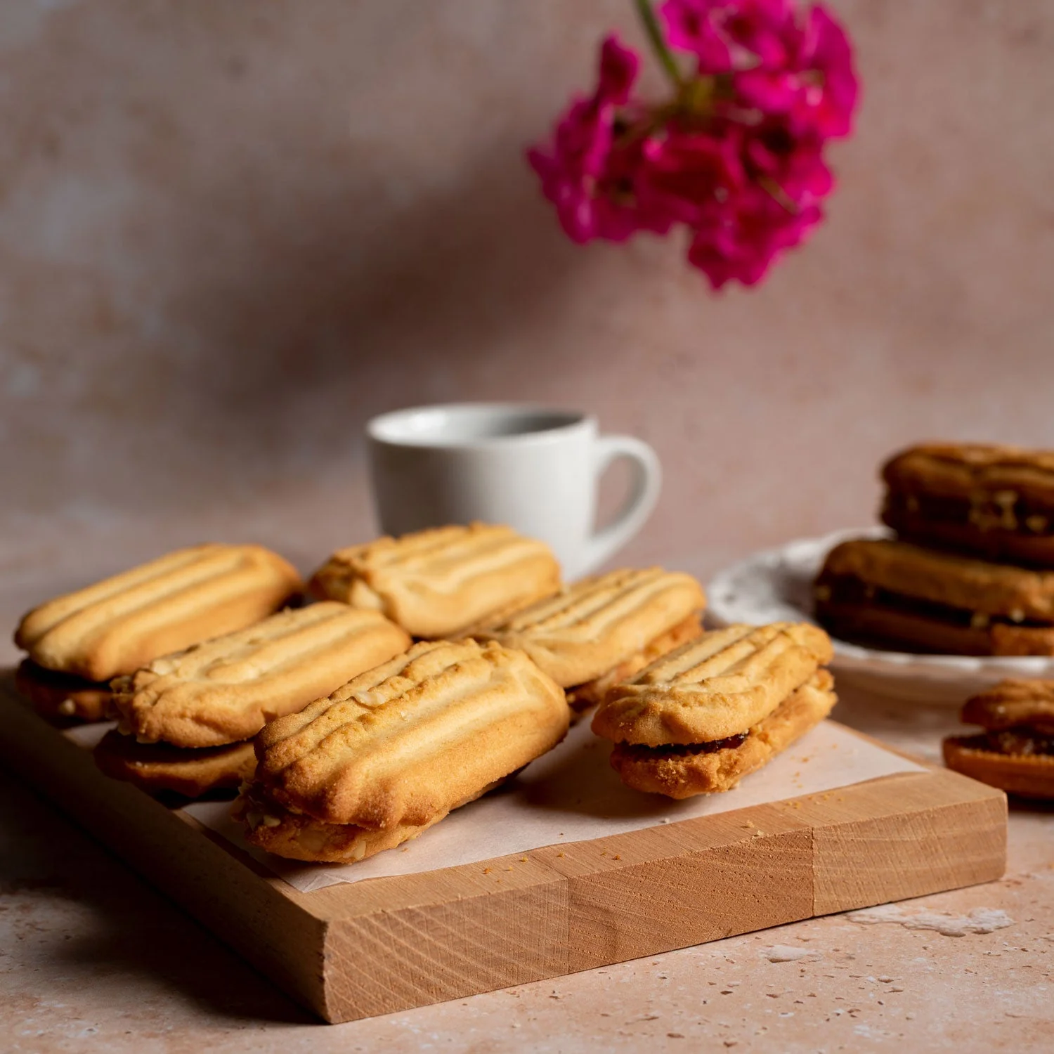 Traditional Greek Voutimata – Cookies filled with Apricot Jam (500g) - Image 3