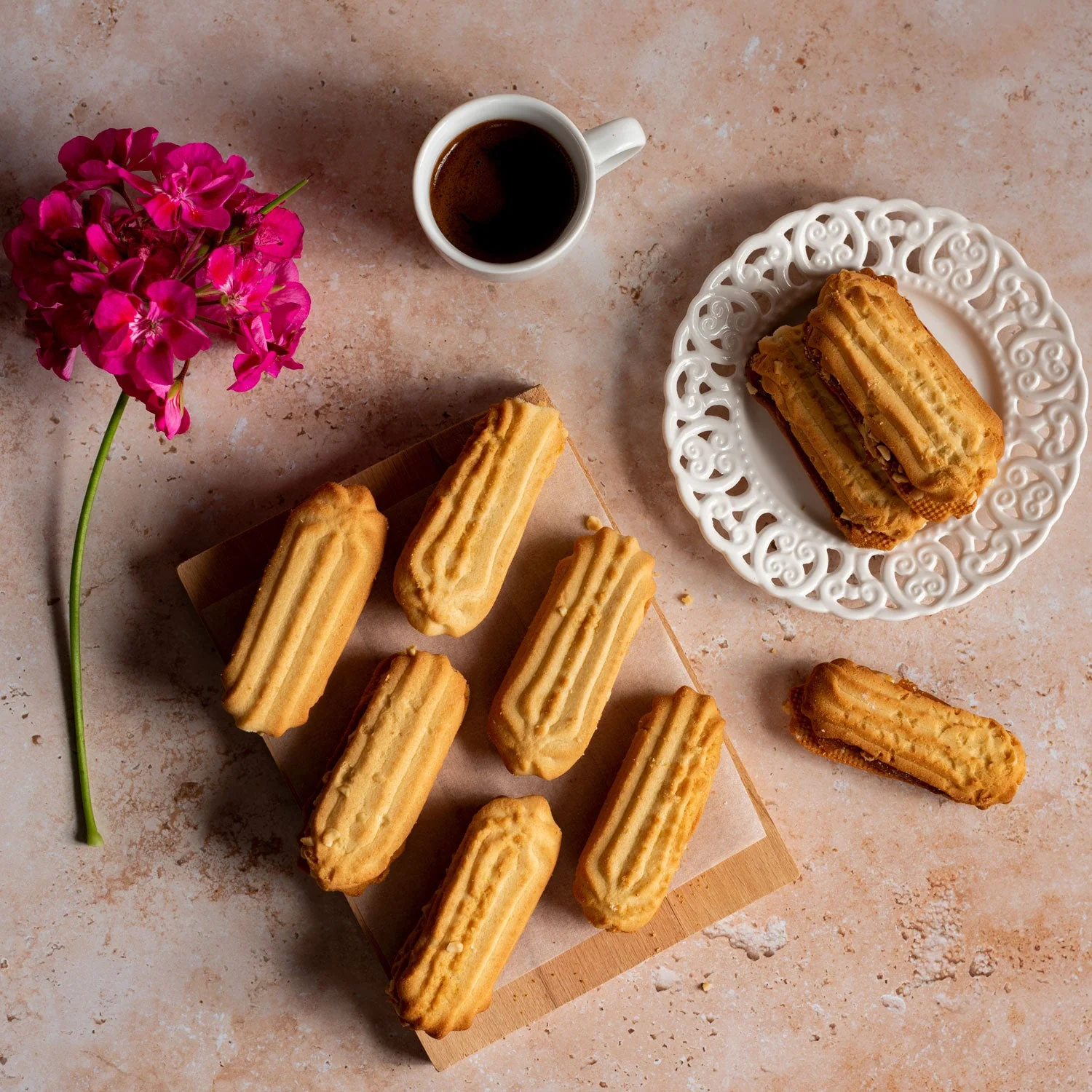 Traditional Greek Voutimata – Cookies filled with Apricot Jam (500g) - Image 5
