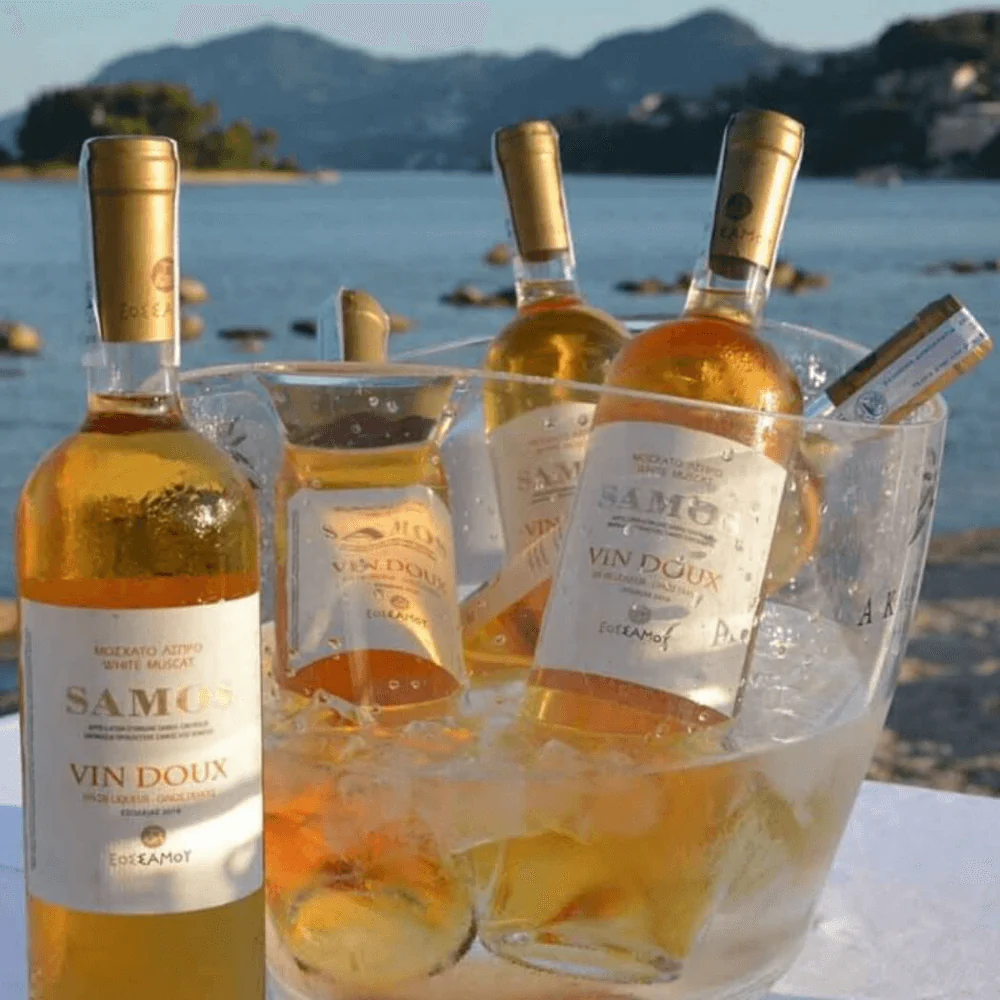 White sweet Doux Samos - 750ml - Image 2