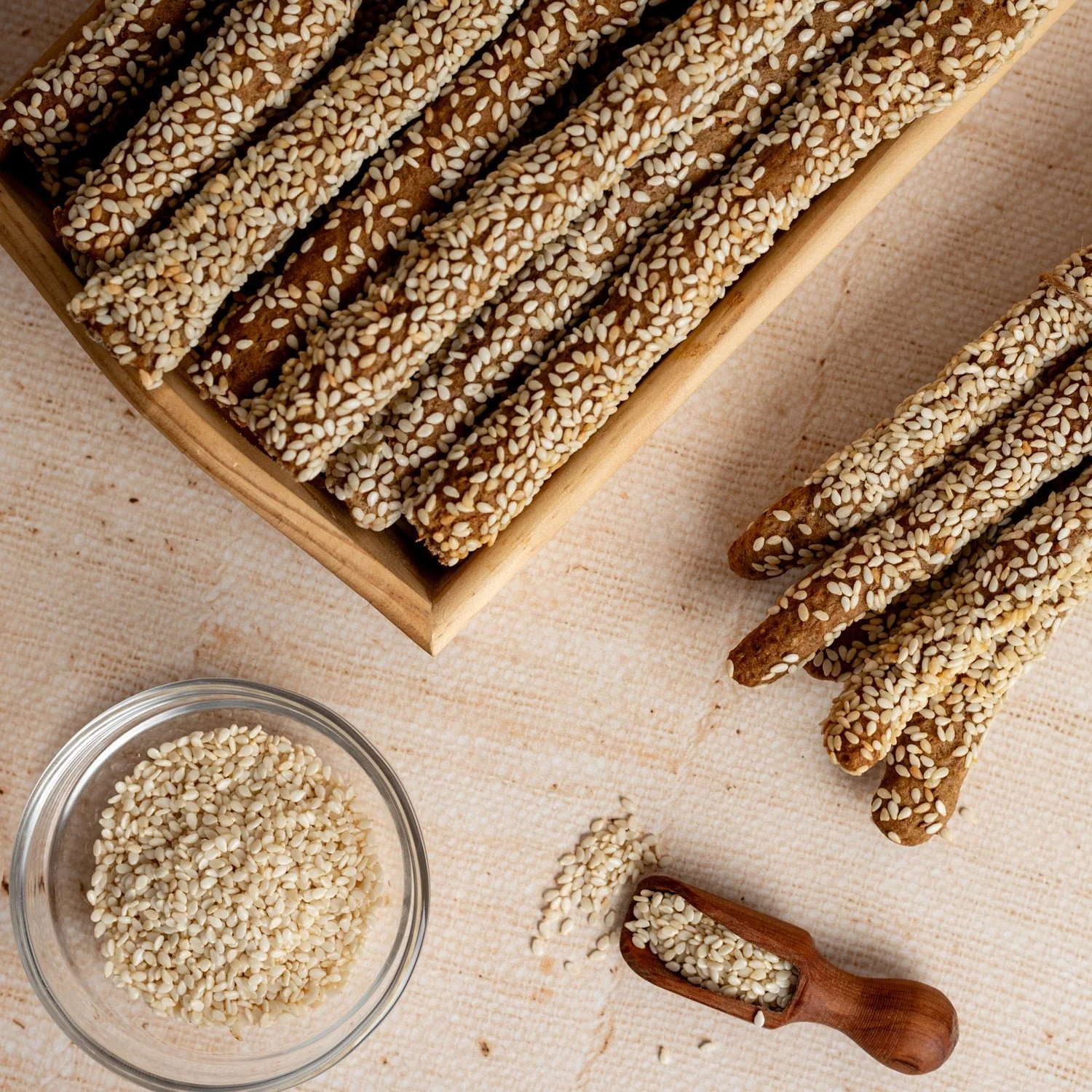 Wholemeal Breadsticks - 500g - Image 3
